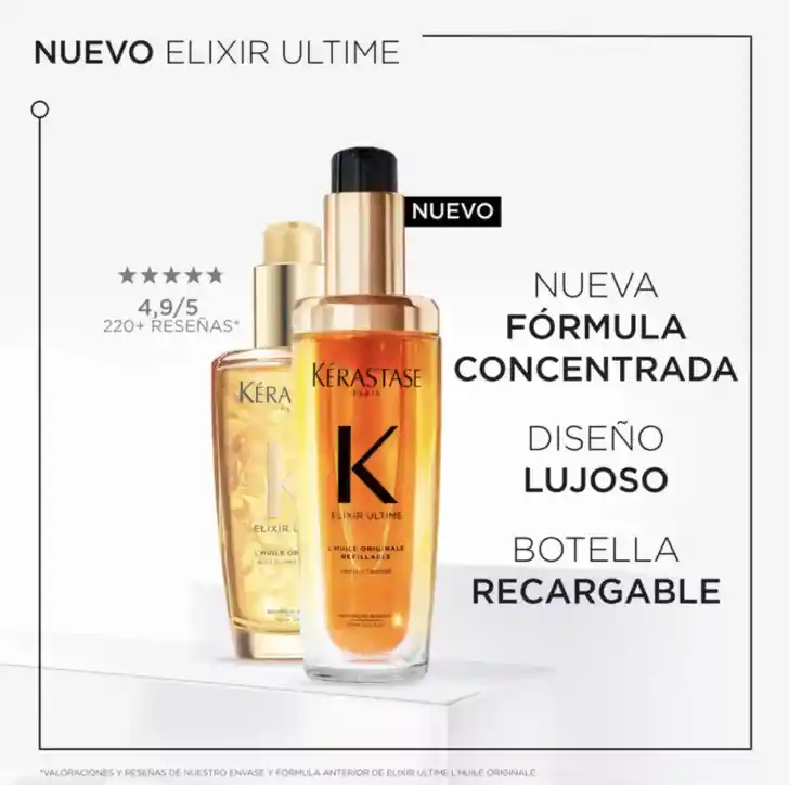 Aceite Capilar Kérastase Elixir Ultimo 75ml Nueva Versión