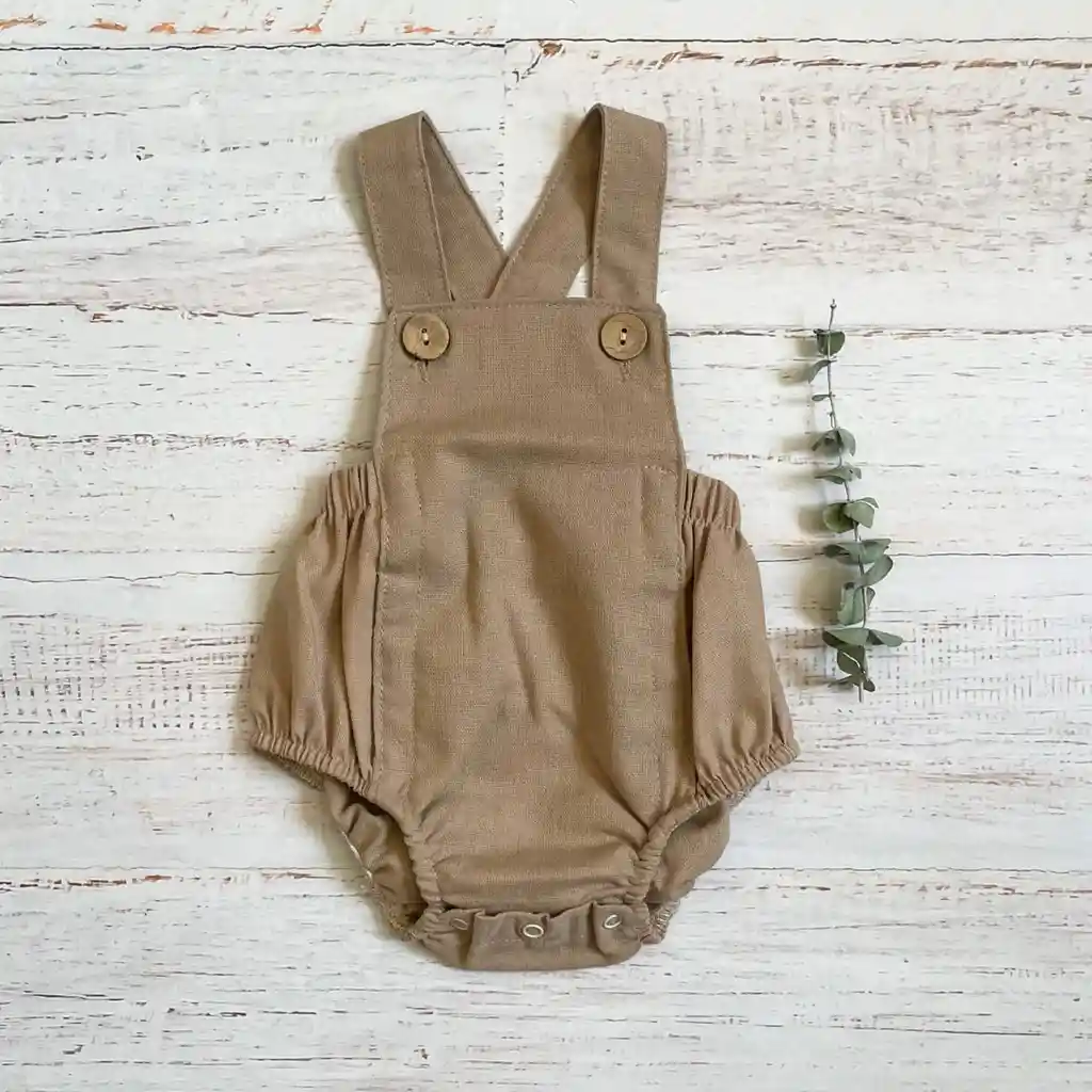 Jardinera Beige Cdany Talla 9/12 Meses