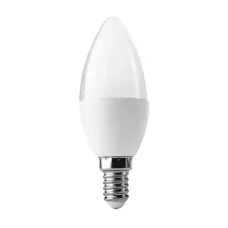 Ampolleta Led 220v E-14 Vela 6w Luz Fria