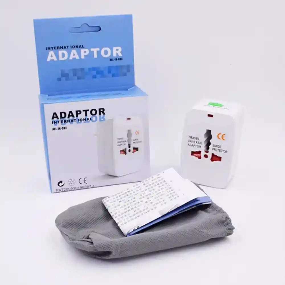 Adaptador Enchufe Universal Viajero Internacional