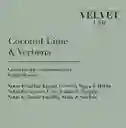 Vela Coconut Lime Verbena Velvet Lab
