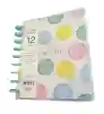 Planner Big Planner 12 Meses Sin Fecha 17x23cm Diseño Puntos