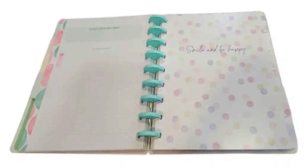 Planner Big Planner 12 Meses Sin Fecha 17x23cm Diseño Puntos