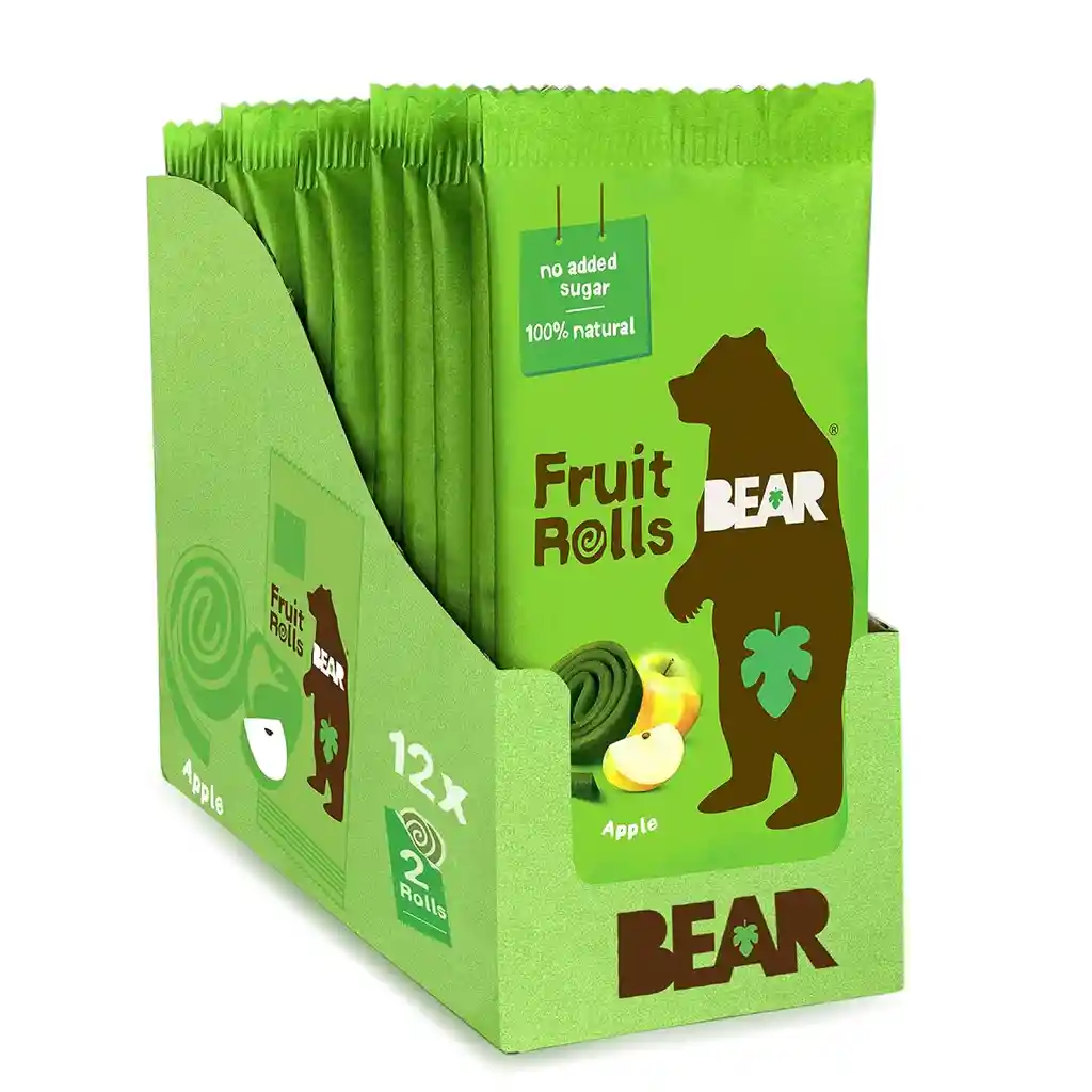Bear Fruit Rolls Manzana 20g