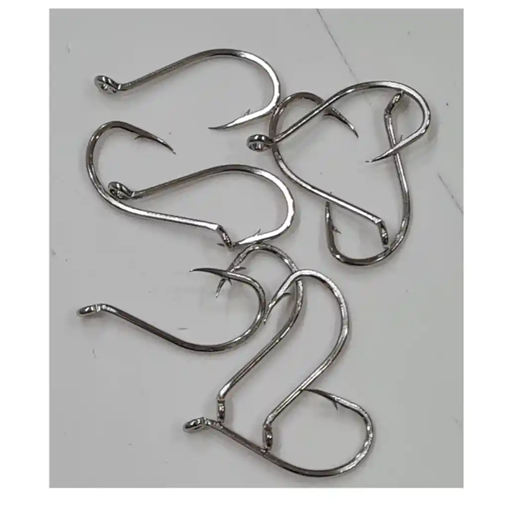 Anzuelo De Pesca Silver Wave Beak Octopus #1 O,31gr 2,4cms X10