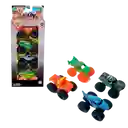 Monster Jam Vehículo Escala 1:72 Pack 4ú.
