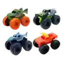 Monster Jam Vehículo Escala 1:72 Pack 4ú.