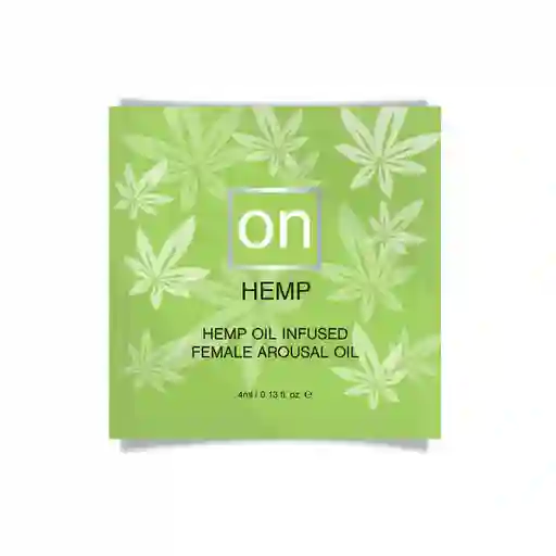 Aceite Estimulante De Clítoris Con Aceite De Cáñamo Sachet