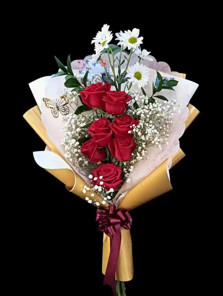 Rosas Con Margaritas