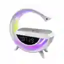 Parlante Con Carga Inalámbrica Led+ Base De Carga