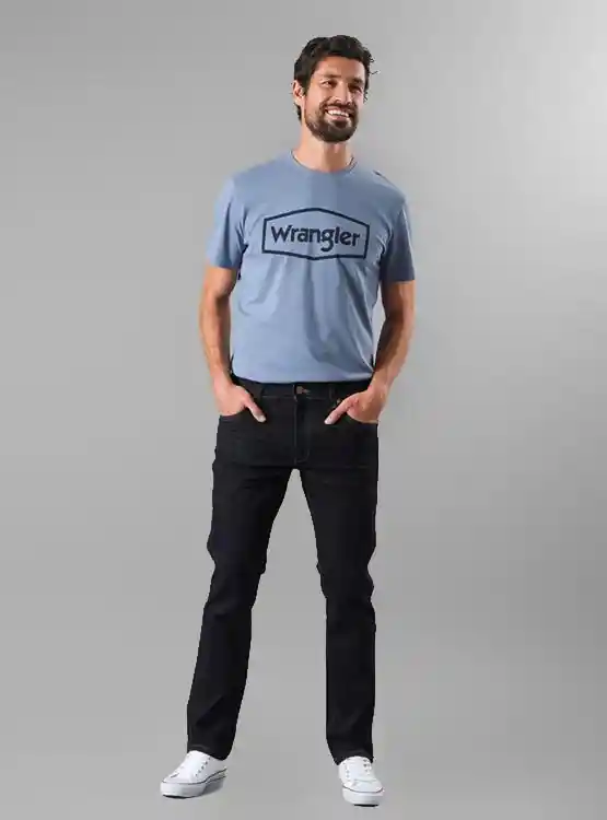 Jeans Straight Hombre Wrangler Greebrtt4 Talla 34