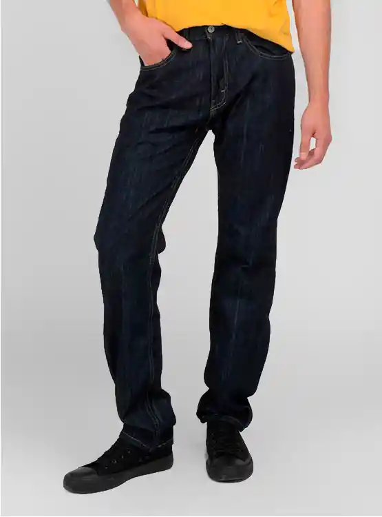 Jeans Hombre Levi's Algodón 505 Regular Fit Talla 33