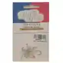 Anzuelo De Pesca Silver Wave Beak Octopus #6 O,11gr 1,5cms X10