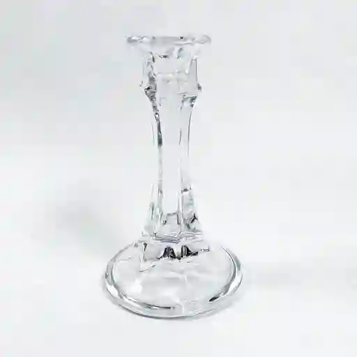 Portavela Vidrio Cuadrado 15.5cm