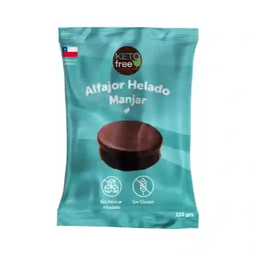 Alfajor Helado Keto Manjar