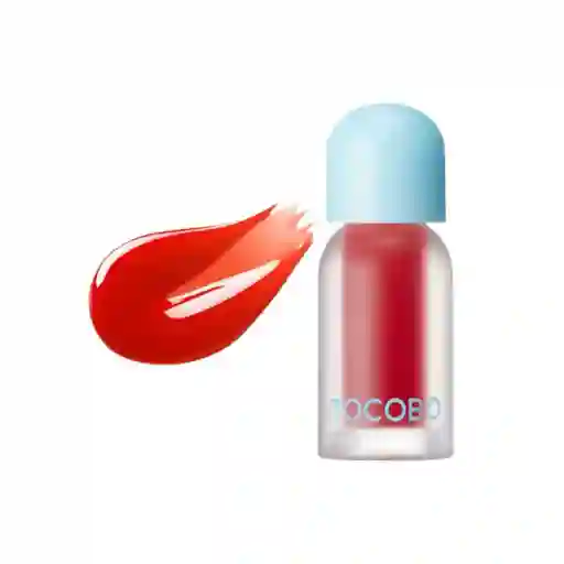Aceite Labial Tocobo Tono Rojo Frío 01 Chill Red