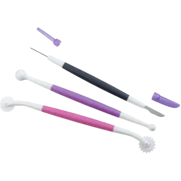 Wilton Set 3 Piezas Para Decorar Fondant