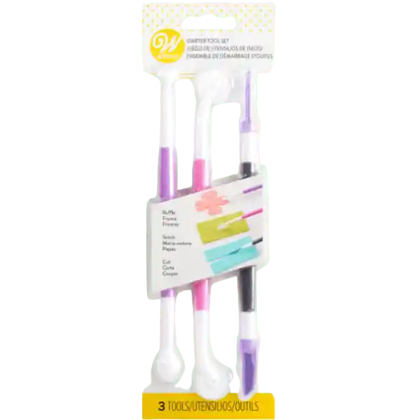 Wilton Set 3 Piezas Para Decorar Fondant