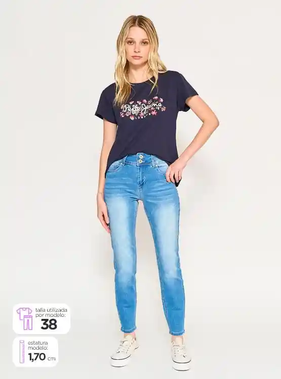 Jeans Mujer Pepe Jeans Vera Talla 38