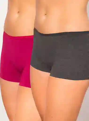 Pack Pantaleta Mujer Palmers Bóxer Femenino Talla S