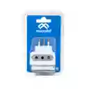 Adaptador Triple 3 Tomas 2p+t 10a