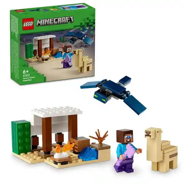 La Expedición De Steve Al Desierto Minecraft Lego