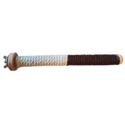 Soporte De Madera Y Sisal Para Pájaros (20cm)