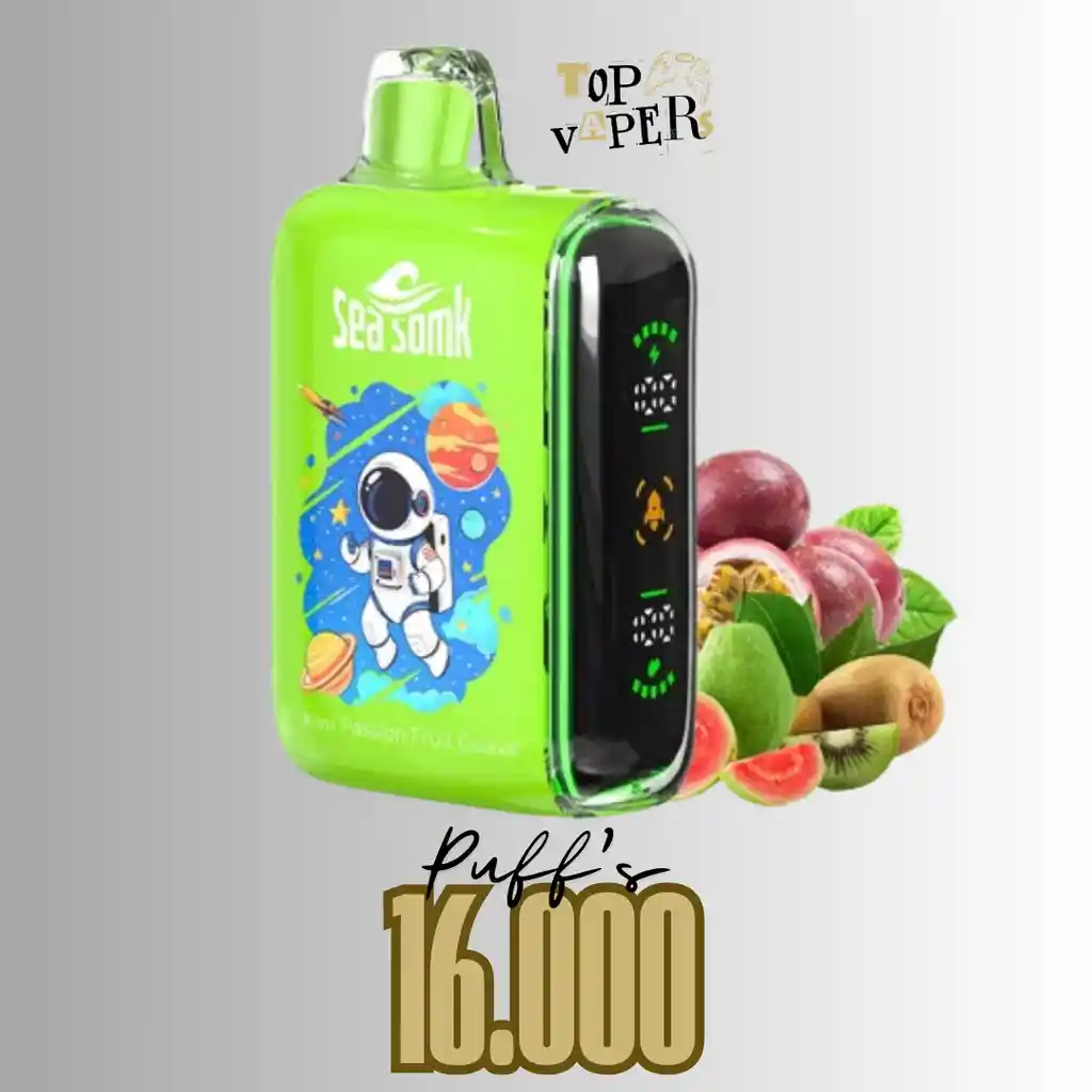 Vaper 16.000 Puff’s - Kiwi Passionfruit Guava - Vaporizador Desechable
