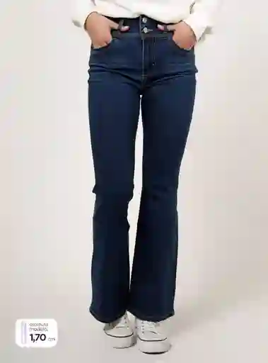 Jeans Mujer Index Flare Talla 46