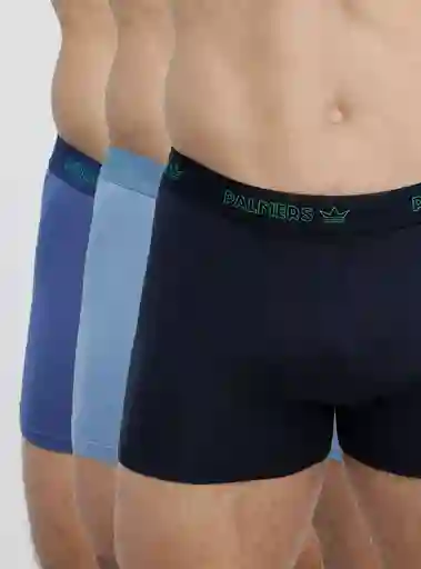 Pack3 Boxer Medio P309gj12 Azul M
