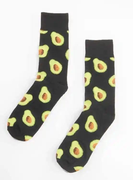 Sock Palta Mqs Negro Tu