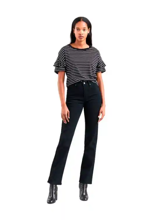 Jeans Mujer Levis 724 Straight Talla 27