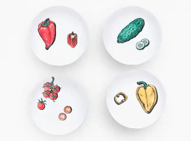 Set Bowls Ripley Home Pasta Veggie X4