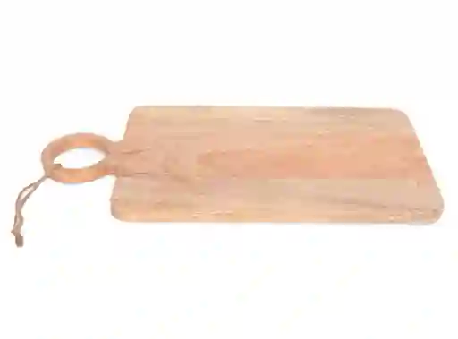 Tabla Maison Linett Madera Asa Círculo Soga