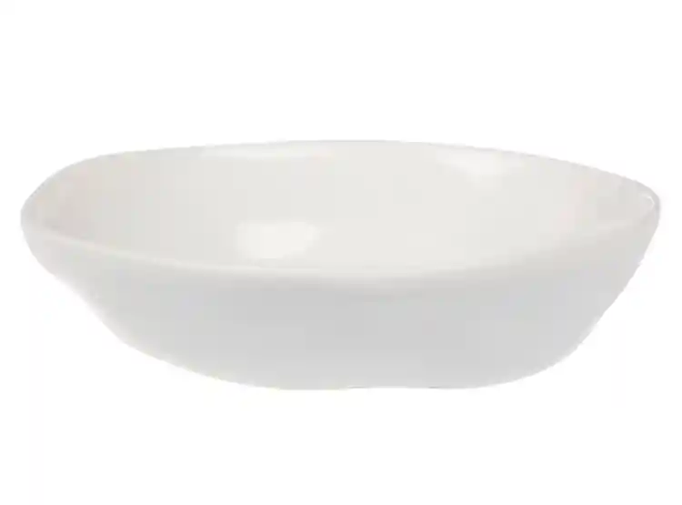 Plato Sopero Maison Linett Irregular Art Blanco