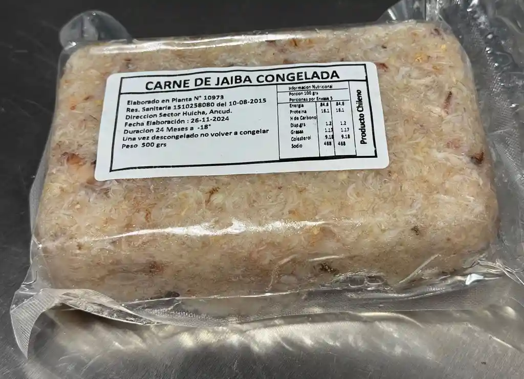 Carne De Jaiba Congelado