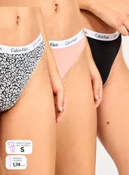 3pk Bikini Ck Qp1258o V25 Rosado L