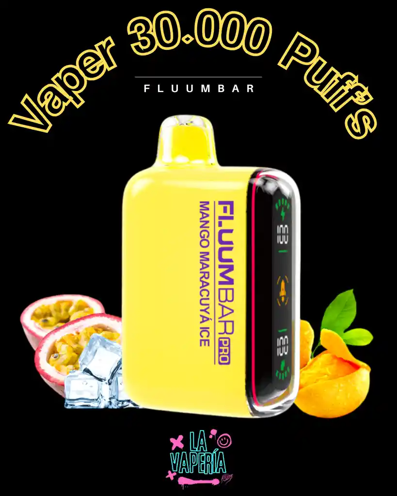 Vaporizador Desechable - Mango Maracuyá Ice - 30.000 Puff's
