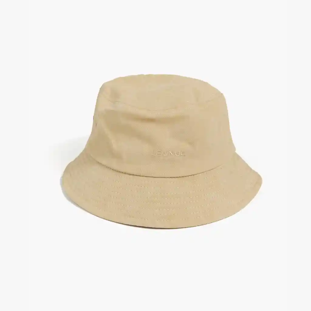 Sombrero Mujer Algodón Beige