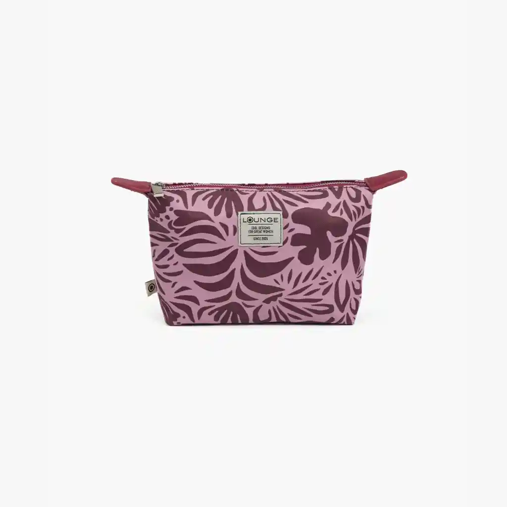 Estuche Mujer Estampado Rosado