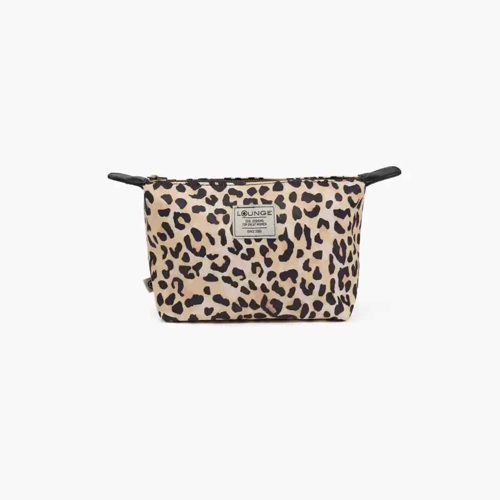 Estuche Mujer Estampado Amarillo