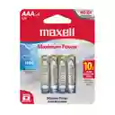 Pack 4 Pilas Alcalinas Aaa Maxell