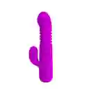 Vibrador Dual Estimulador De Clitoris Y Penetrador Leopold