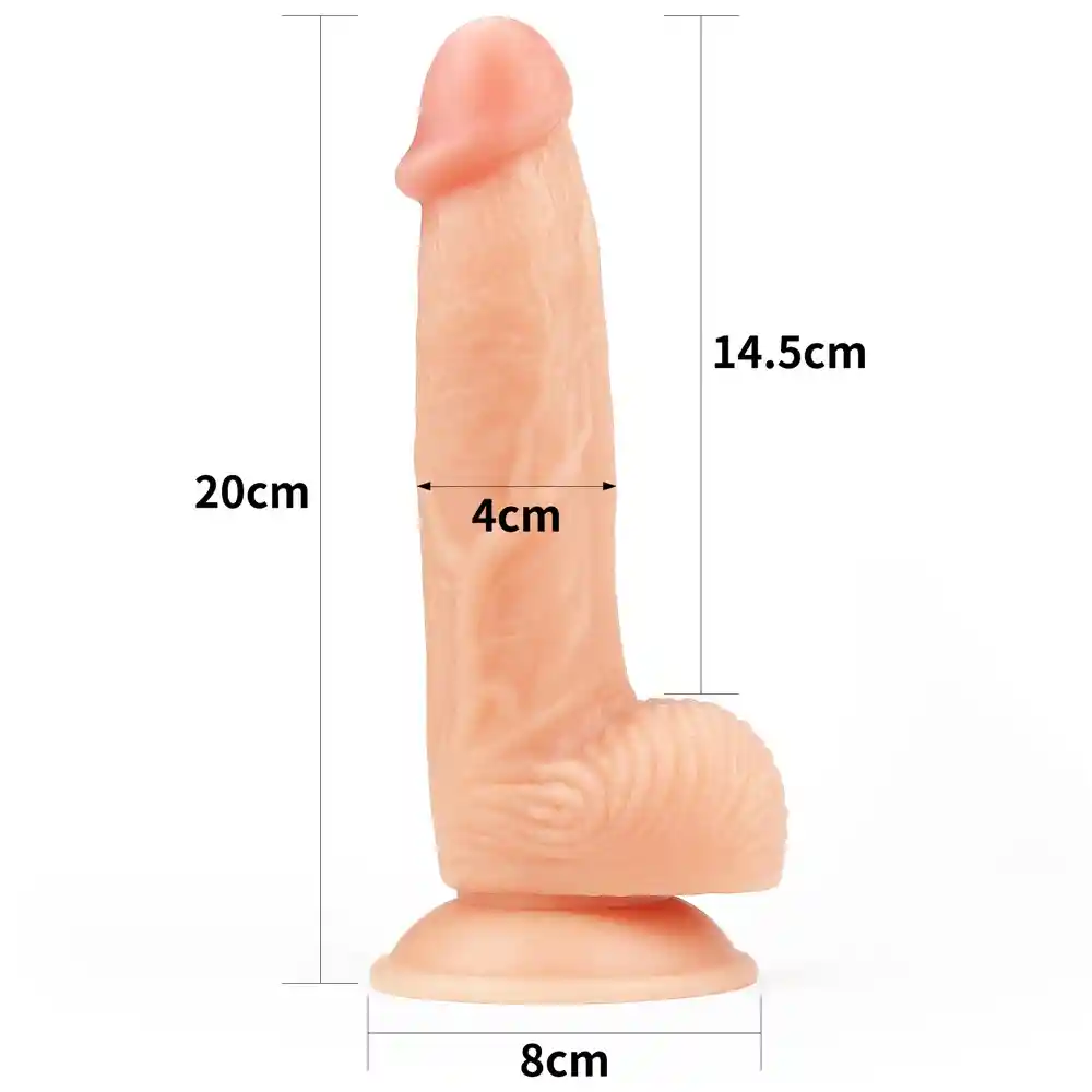 Dildo Ultra Soft 20cm Lovetoy