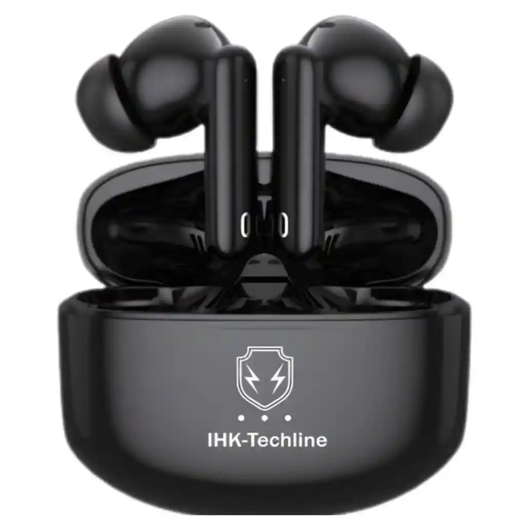 Audífonos Bluetooth Ihk-40 Con Cancelación De Ruido Activa. Hifi - Negro
