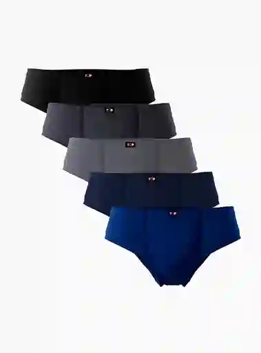 Pack X5 Slip Top Algodón Talla L