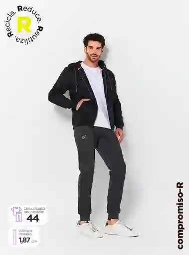 Pantalón Hombre Robert Lewis Buzo Jogger Talla Xl