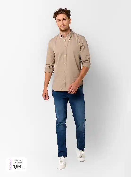 Jeans Hombre Marquis Algodón Slim Talla 46