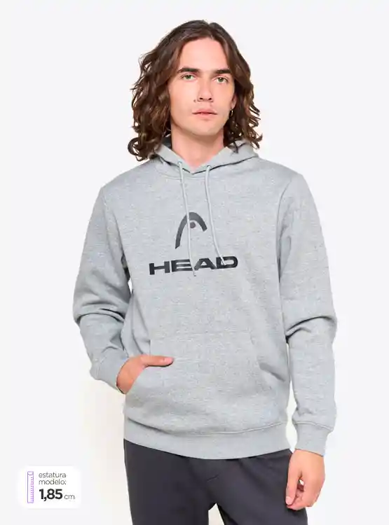 Polerón Regular Hombre Head Canguro Talla L