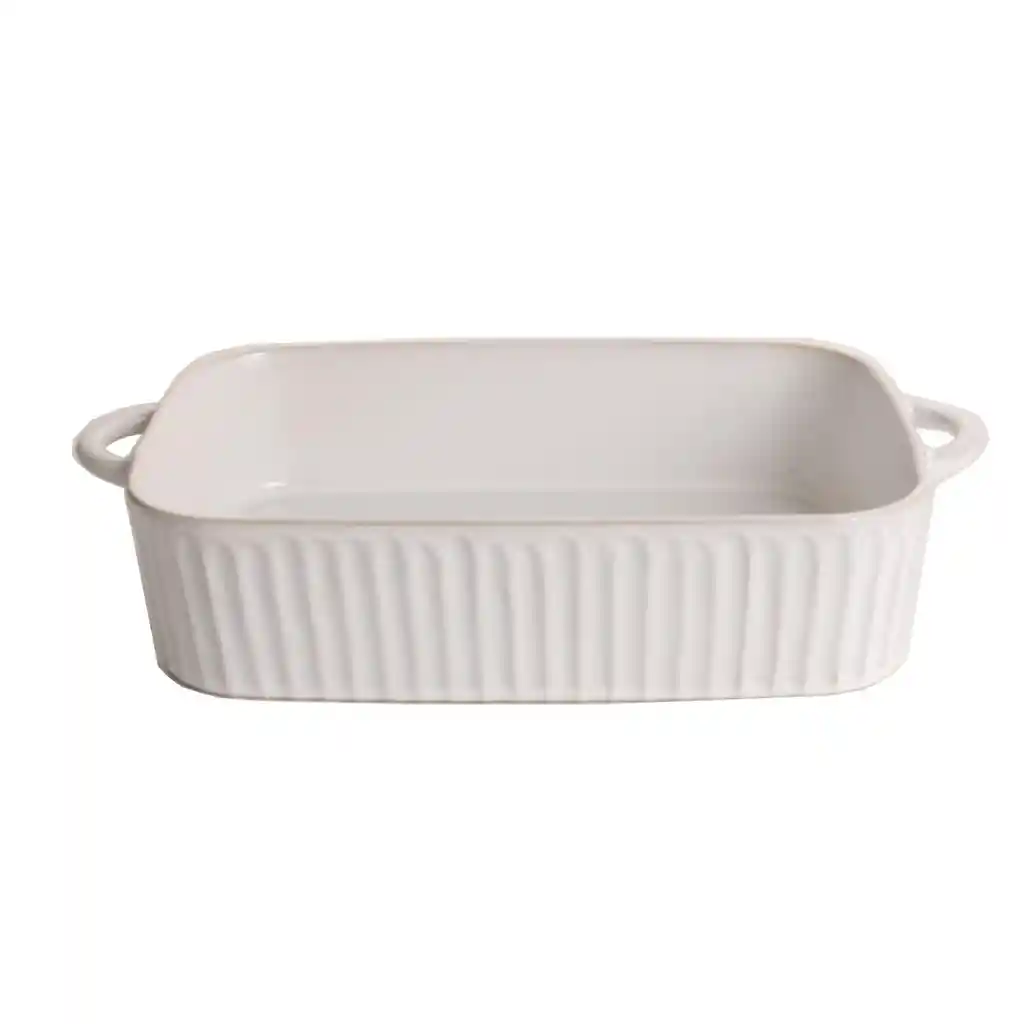 Fuente Horno Maison Linett Margarita Blanco